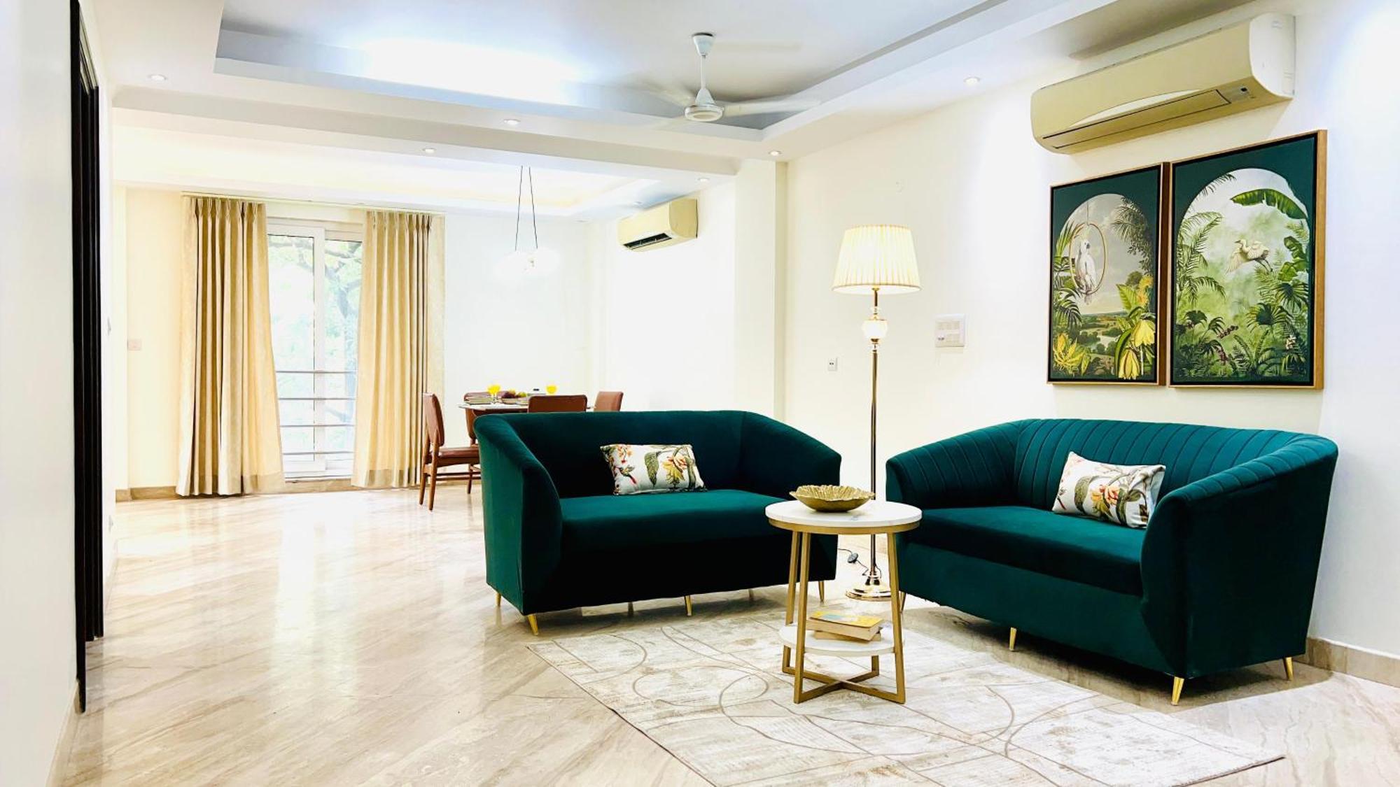 Olive Serviced Apartments - New Friends Colony ニューデリー 部屋 写真